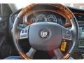 2008 Jaguar X-Type Charcoal Interior Steering Wheel Photo