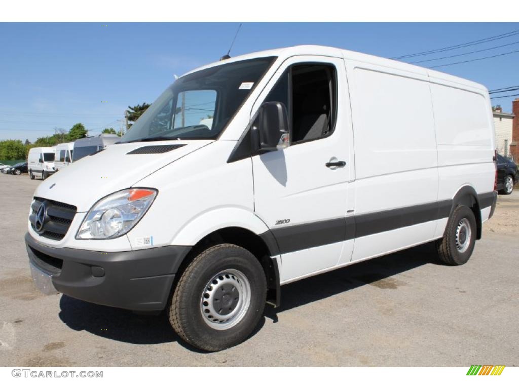 Arctic White 2011 Mercedes-Benz Sprinter 2500 Cargo Van Exterior Photo #49194336