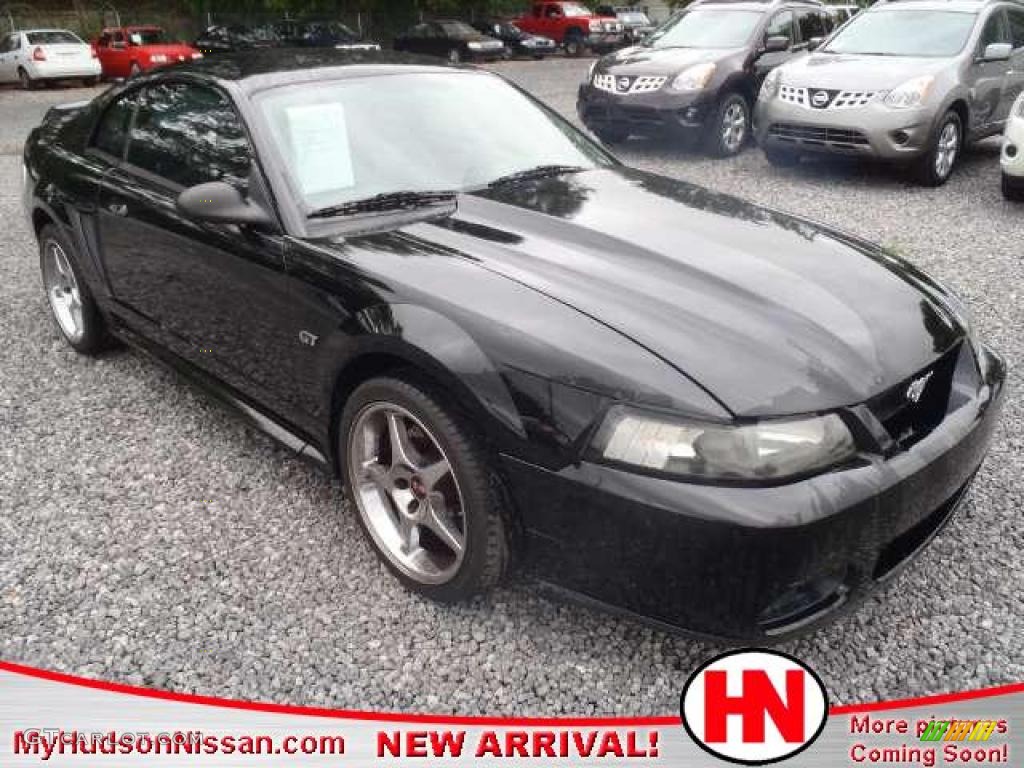 2000 Mustang GT Coupe - Black / Dark Charcoal photo #1