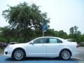 2011 White Platinum Tri-Coat Ford Fusion SEL  photo #2