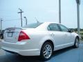 2011 White Platinum Tri-Coat Ford Fusion SEL  photo #3