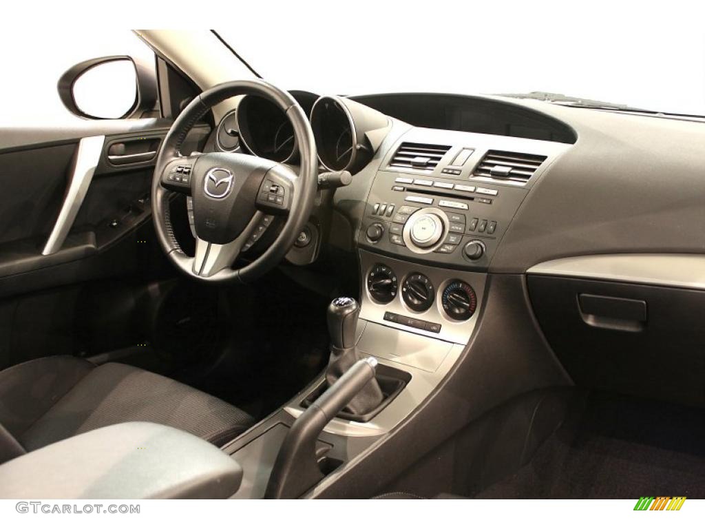 Black Interior 2010 Mazda MAZDA3 s Sport 4 Door Photo #49197773