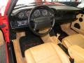  1990 911 Carrera 4 Targa Beige Interior
