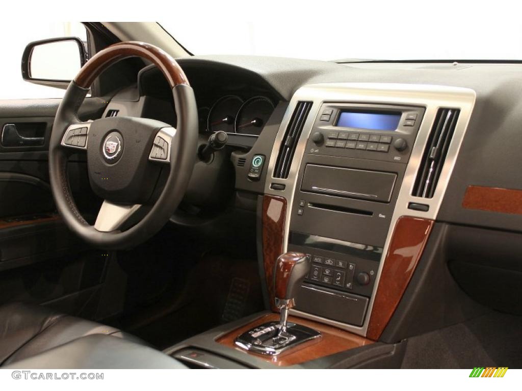 2008 Cadillac STS V6 Ebony Dashboard Photo #49198184