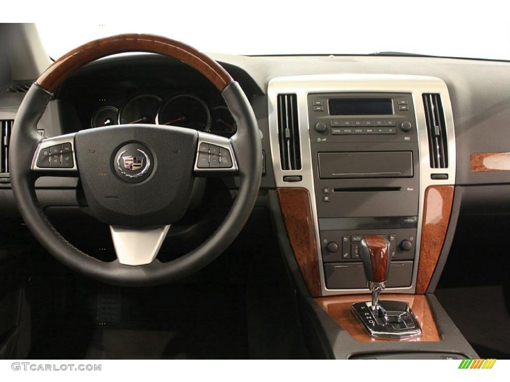 2008 Cadillac STS V6 Ebony Dashboard Photo #49198232