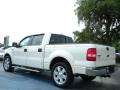 2007 White Sand Tri-Coat Ford F150 Lariat SuperCrew  photo #3