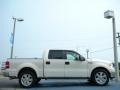 2007 White Sand Tri-Coat Ford F150 Lariat SuperCrew  photo #6