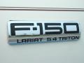 2007 White Sand Tri-Coat Ford F150 Lariat SuperCrew  photo #9