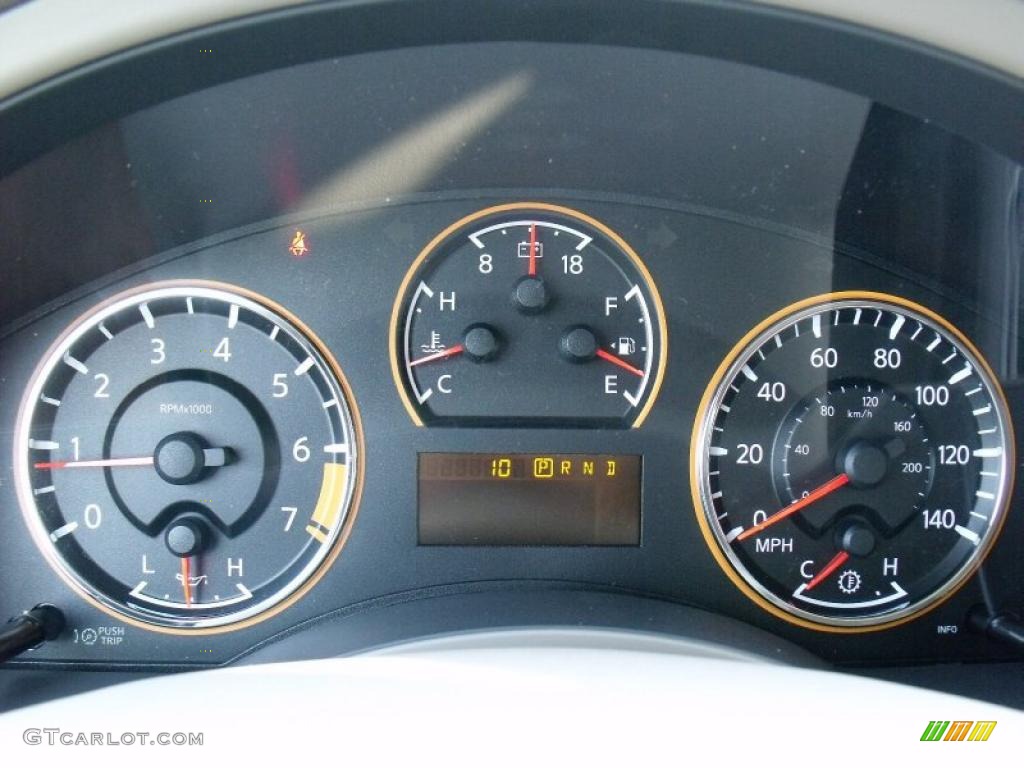 2011 Nissan Armada Platinum Gauges Photo #49199162