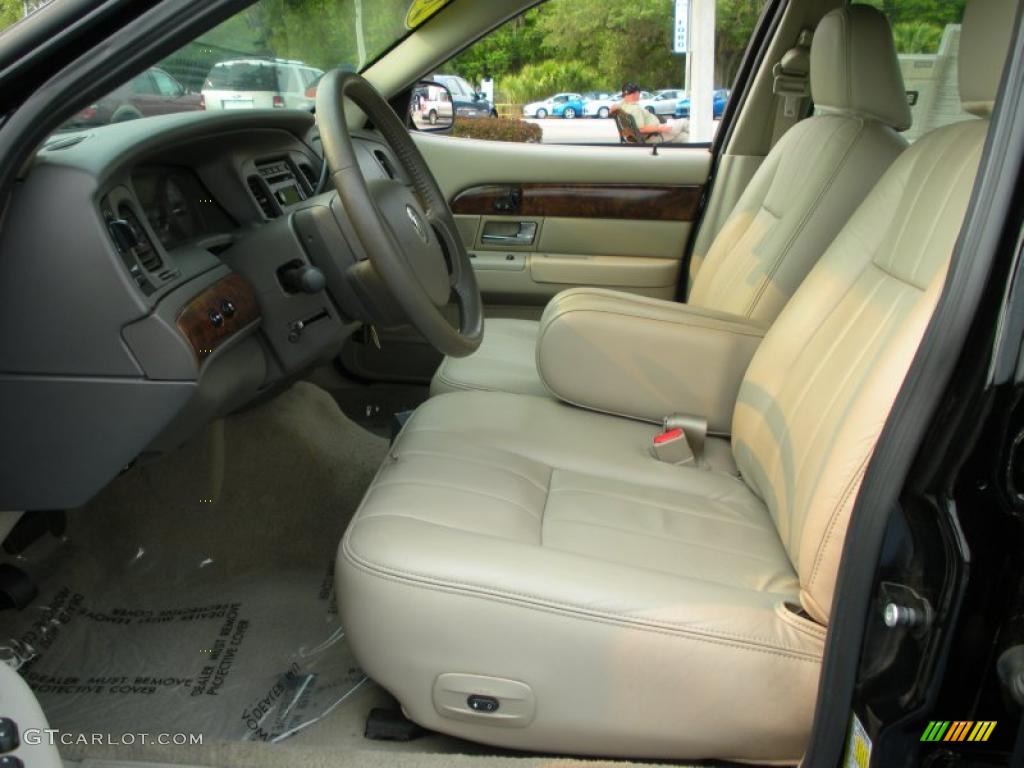 Light Camel Interior 2007 Mercury Grand Marquis LS Photo #49199801