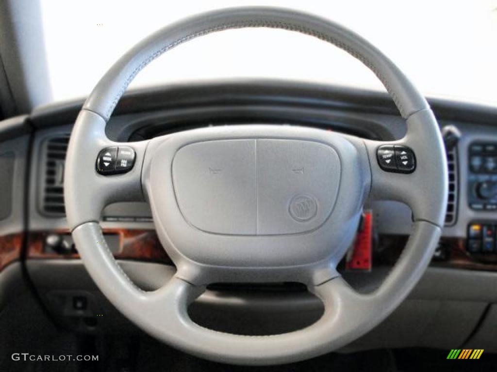 1998 Buick Park Avenue Ultra Supercharged Medium Gray Steering Wheel Photo #49199906