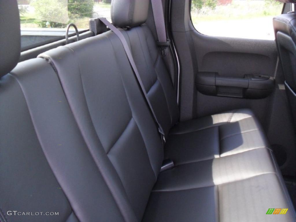 2011 Silverado 1500 LT Extended Cab 4x4 - Sheer Silver Metallic / Ebony photo #18