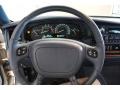 1999 Buick Park Avenue Medium Blue Interior Steering Wheel Photo