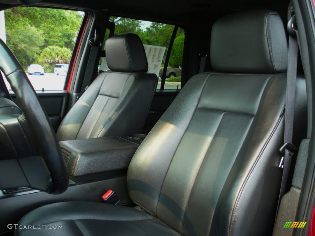 Charcoal Black Interior 2008 Ford Expedition EL XLT Photo #49200602