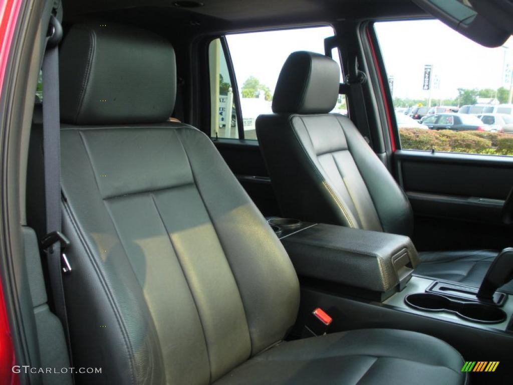 2008 Expedition EL XLT - Redfire Metallic / Charcoal Black photo #18