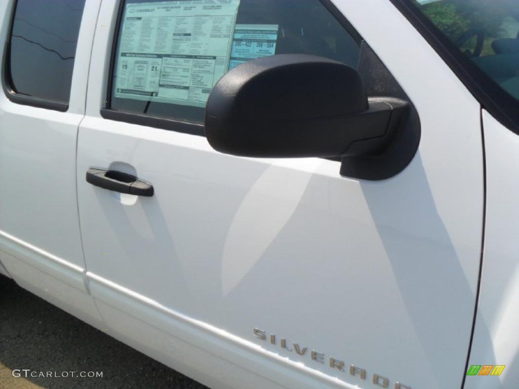 2011 Silverado 1500 LT Extended Cab 4x4 - Summit White / Ebony photo #22