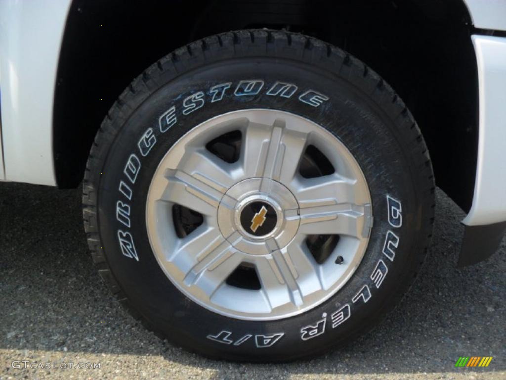 2011 Silverado 1500 LT Extended Cab 4x4 - Summit White / Ebony photo #23