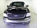 2002 Black Ford F150 XLT SuperCab 4x4  photo #2