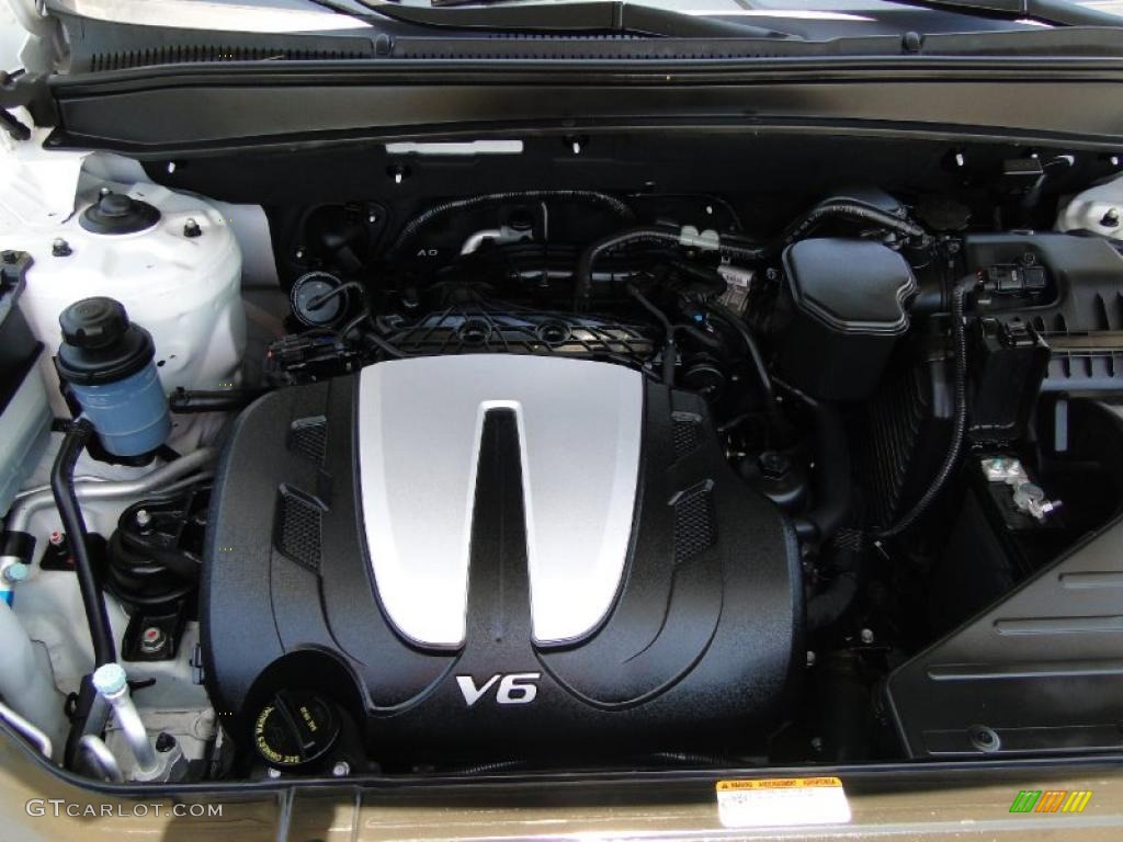 2010 Hyundai Santa Fe SE 3.5 Liter DOHC 24-Valve V6 Engine Photo #49203779