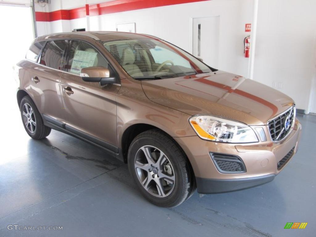 Terra Bronze Metallic 2011 Volvo XC60 T6 AWD Exterior Photo #49204688