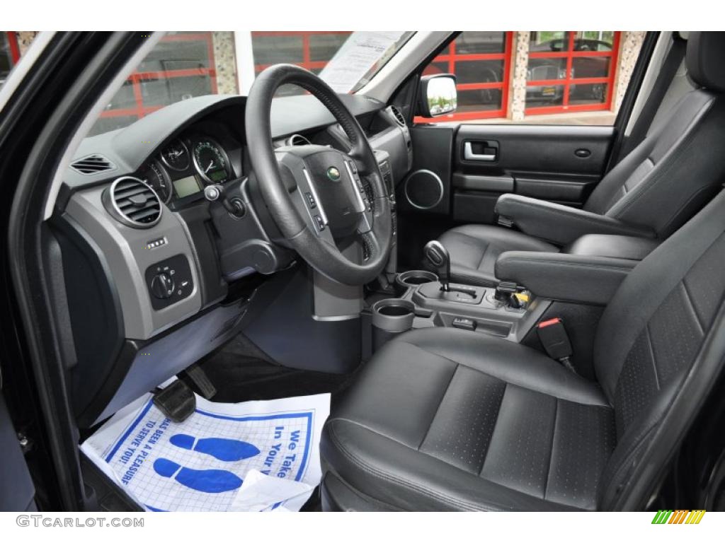 Black Interior 2006 Land Rover LR3 V8 SE Photo #49205159