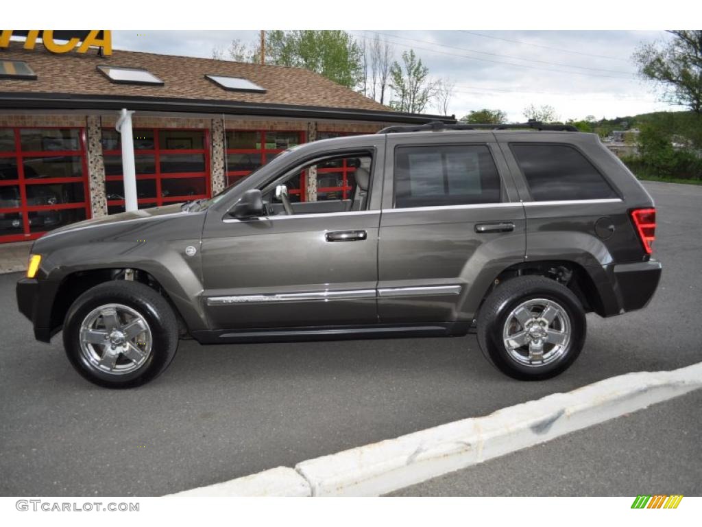 2006 Grand Cherokee Limited 4x4 - Dark Khaki Pearl / Medium Slate Gray photo #35