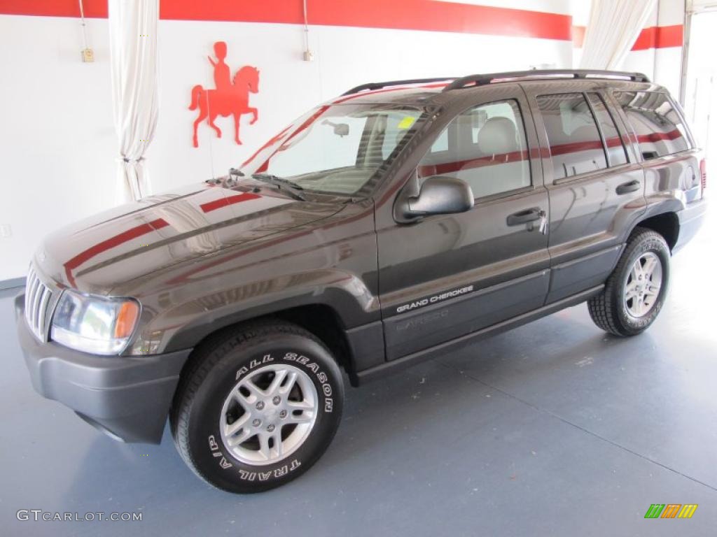 2004 Grand Cherokee Laredo - Dark Khaki Pearl / Taupe photo #1
