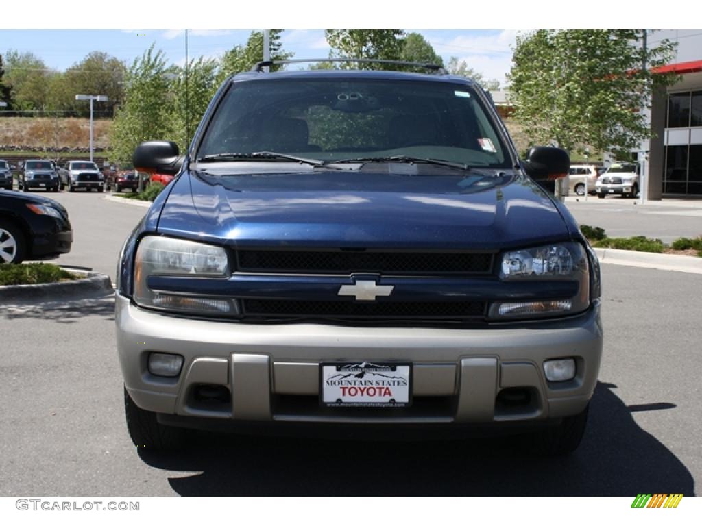 2002 TrailBlazer LS 4x4 - Indigo Blue Metallic / Dark Pewter photo #6