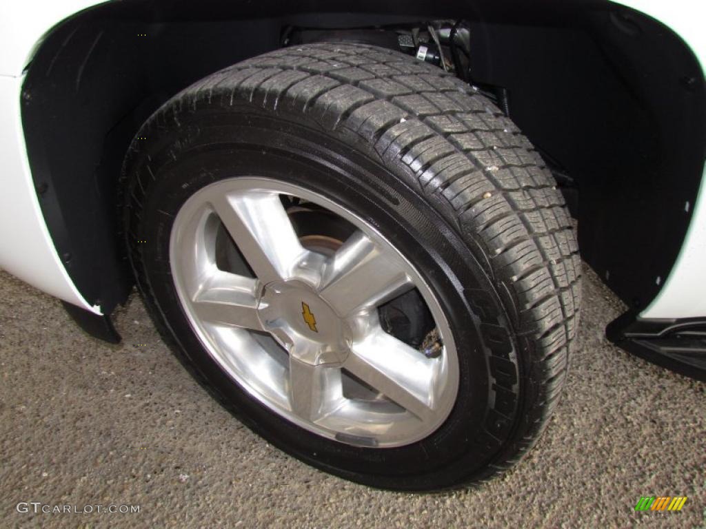 2008 Tahoe LTZ 4x4 - White Diamond Tricoat / Light Titanium/Dark Titanium photo #20