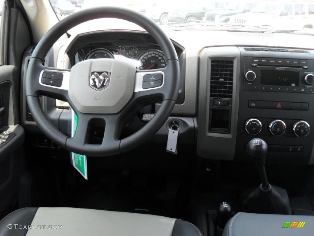 2011 Dodge Ram 3500 HD ST Crew Cab 4x4 Chassis Dark Slate Gray/Medium Graystone Dashboard Photo #49208486