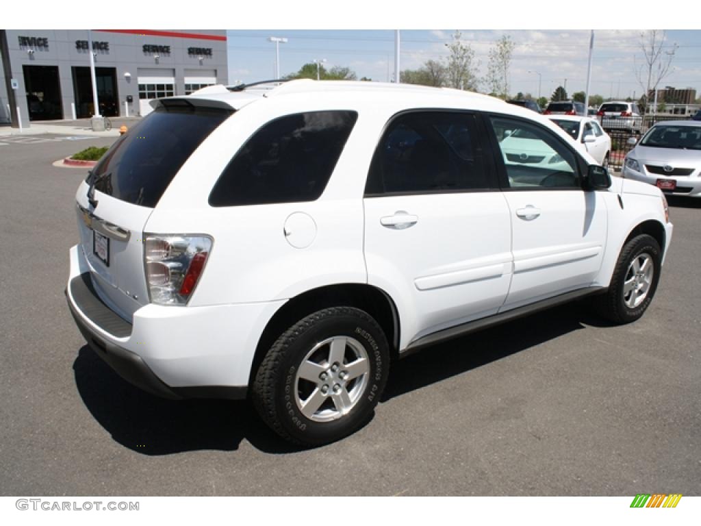 2005 Equinox LT AWD - Summit White / Light Gray photo #2