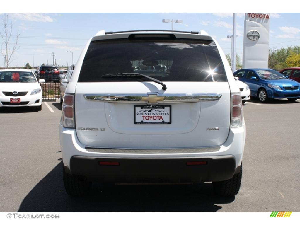 2005 Equinox LT AWD - Summit White / Light Gray photo #3