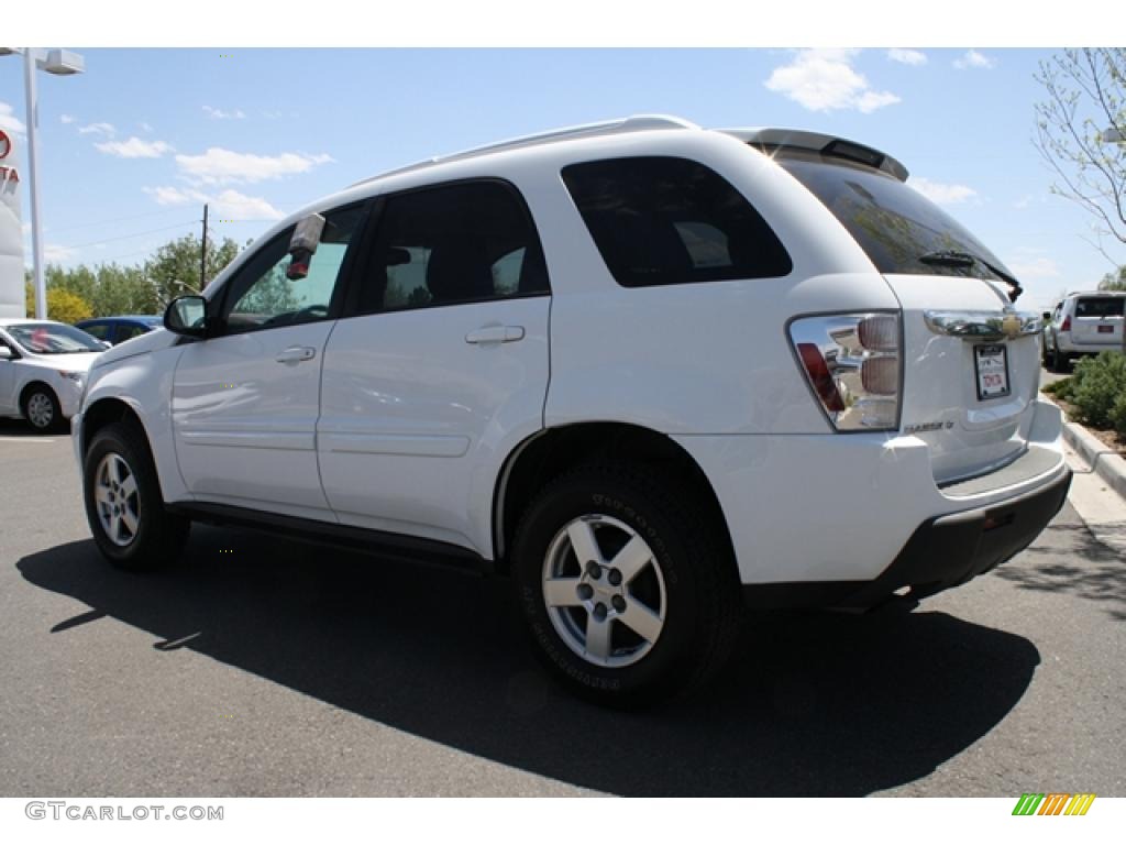 2005 Equinox LT AWD - Summit White / Light Gray photo #4