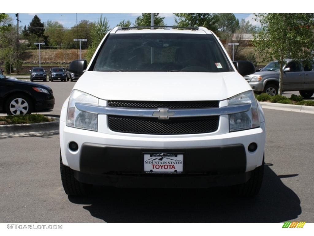 2005 Equinox LT AWD - Summit White / Light Gray photo #6