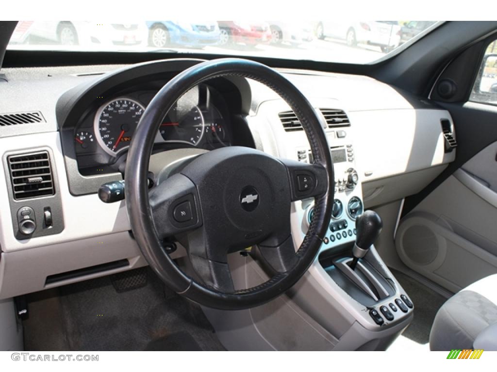 2005 Equinox LT AWD - Summit White / Light Gray photo #8