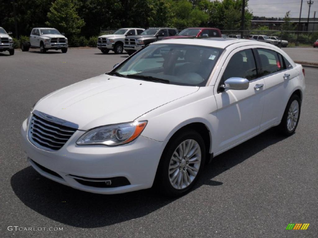 Stone White 2011 Chrysler 200 Limited Exterior Photo #49209341