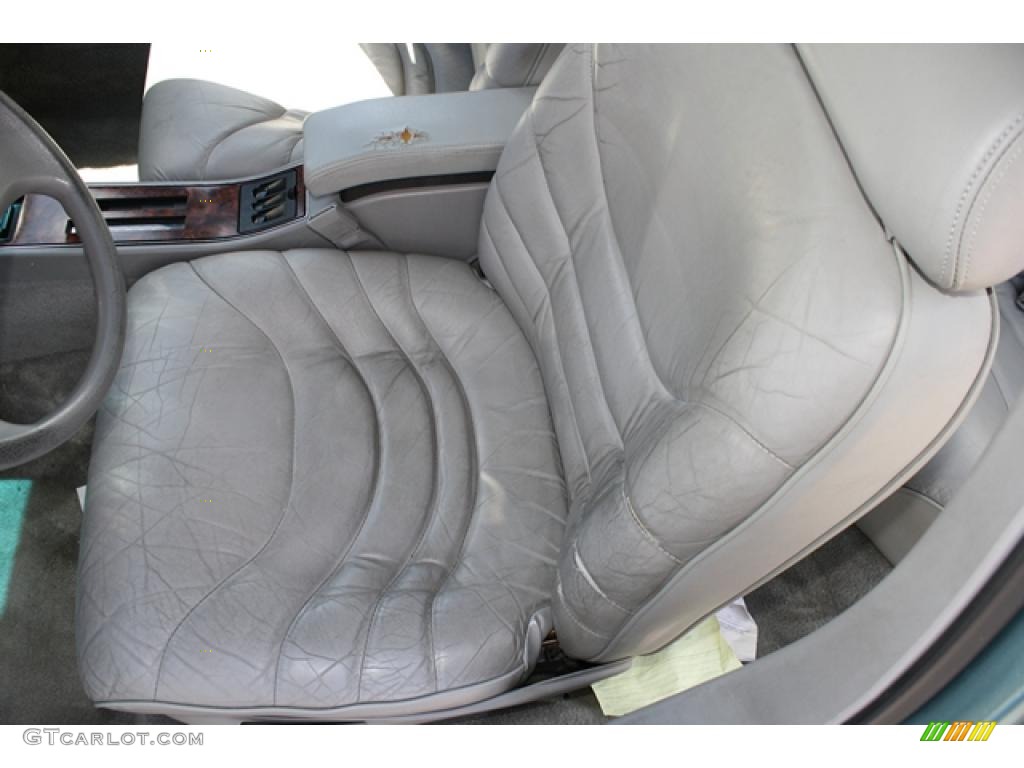 1993 Regal Custom Sedan - Light Sapphire Blue Metallic / Gray photo #11