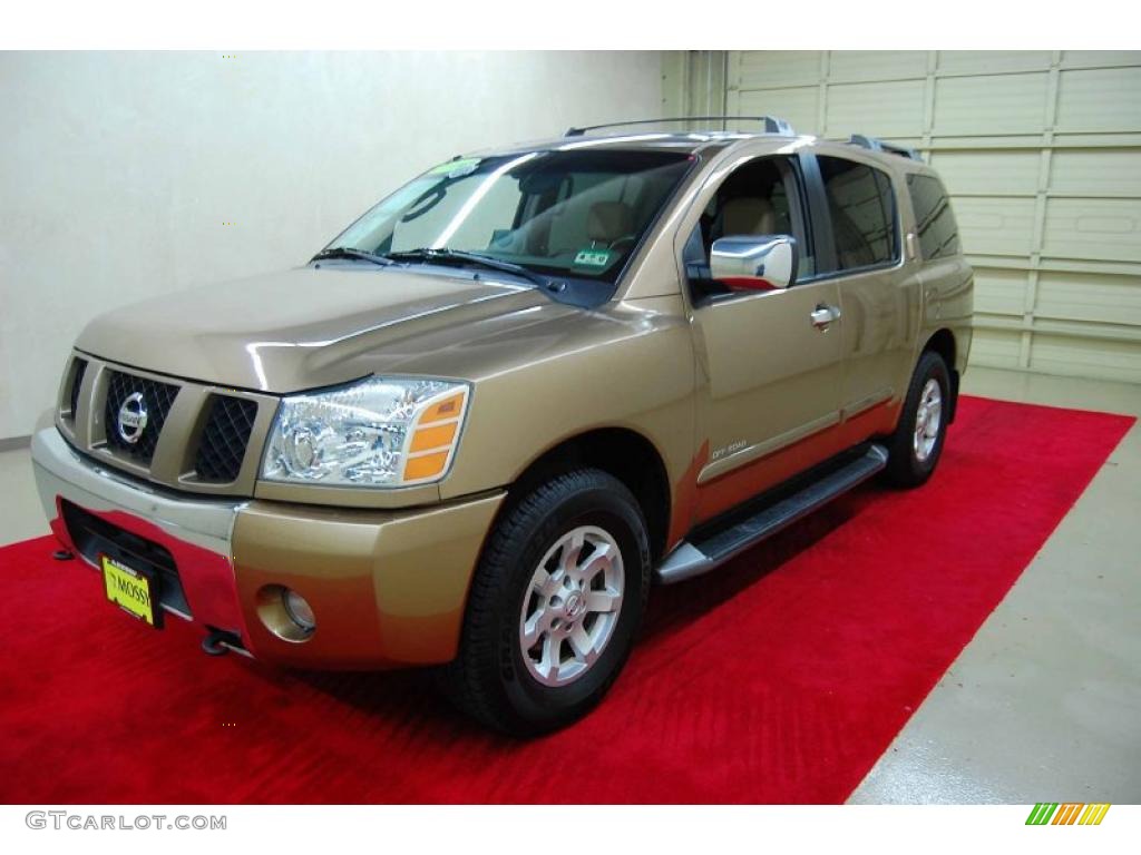 Sahara Gold Metallic 2004 Nissan Armada SE 4x4 Exterior Photo #49210901