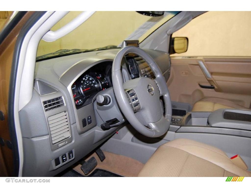 2004 Nissan Armada SE 4x4 Sand Dashboard Photo #49211022