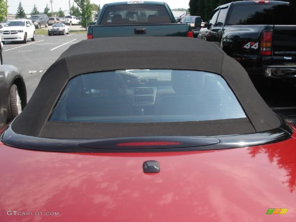2006 Sebring Touring Convertible - Inferno Red Crystal Pearl / Taupe photo #38