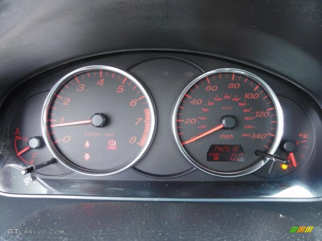 2004 Mazda MAZDA6 s Sedan Gauges Photo #49212797