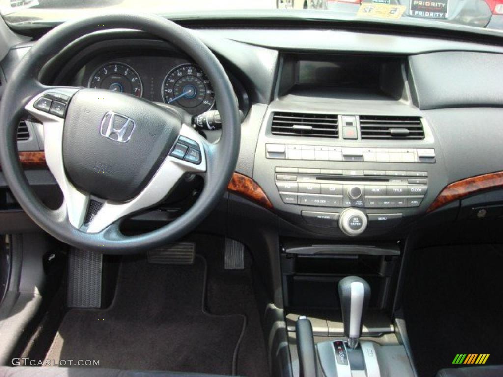 2010 Honda Accord Crosstour EX Black Dashboard Photo #49212821