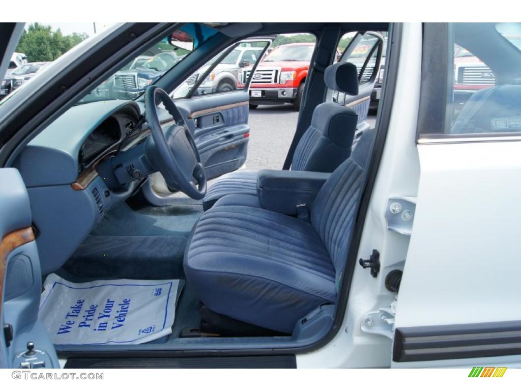 Adriatic Blue Interior 1994 Oldsmobile Eighty-Eight Royale Photo #49215041