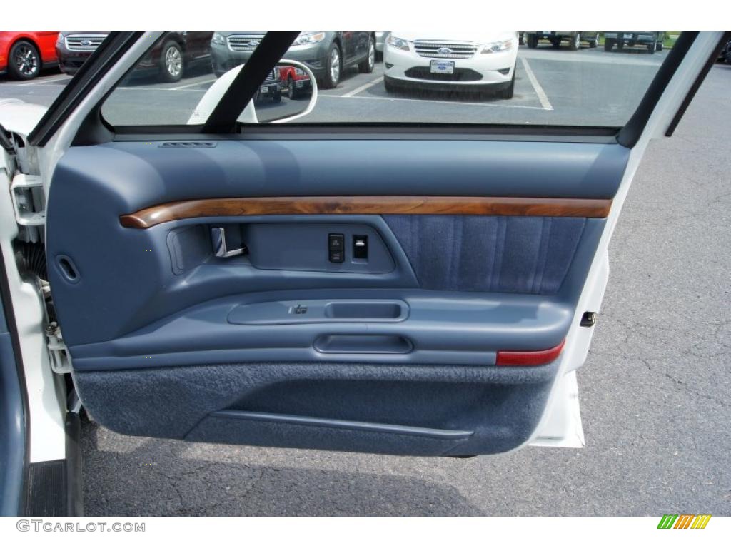 1994 Oldsmobile Eighty-Eight Royale Adriatic Blue Door Panel Photo #49215161