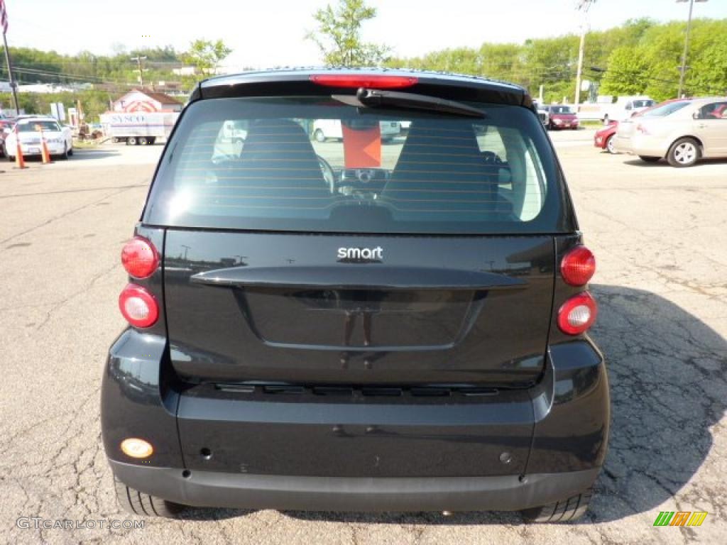 Deep Black 2009 Smart fortwo passion coupe Exterior Photo #49215329