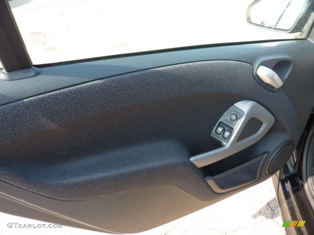 2009 Smart fortwo passion coupe Design Black Door Panel Photo #49215464