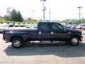 2005 True Blue Metallic Ford F350 Super Duty Lariat Crew Cab Dually  photo #5