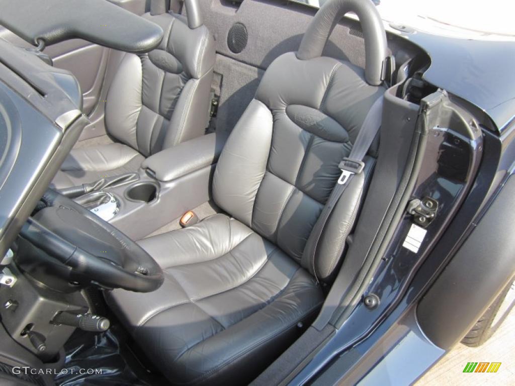 Dark Slate Gray Interior 2001 Chrysler Prowler Roadster Photo #49216997