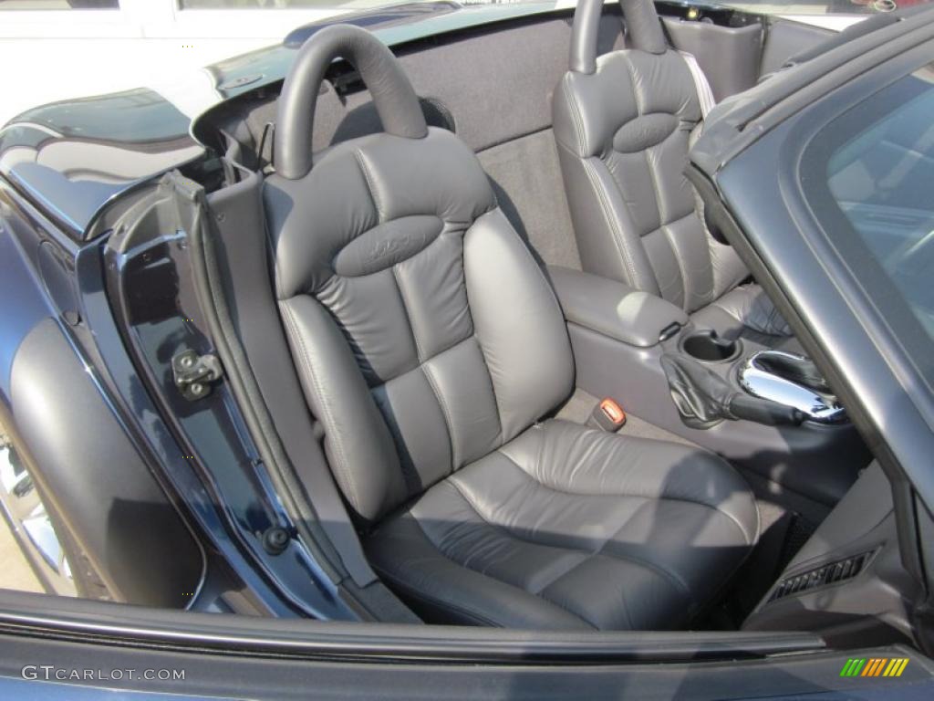 Dark Slate Gray Interior 2001 Chrysler Prowler Roadster Photo #49217102