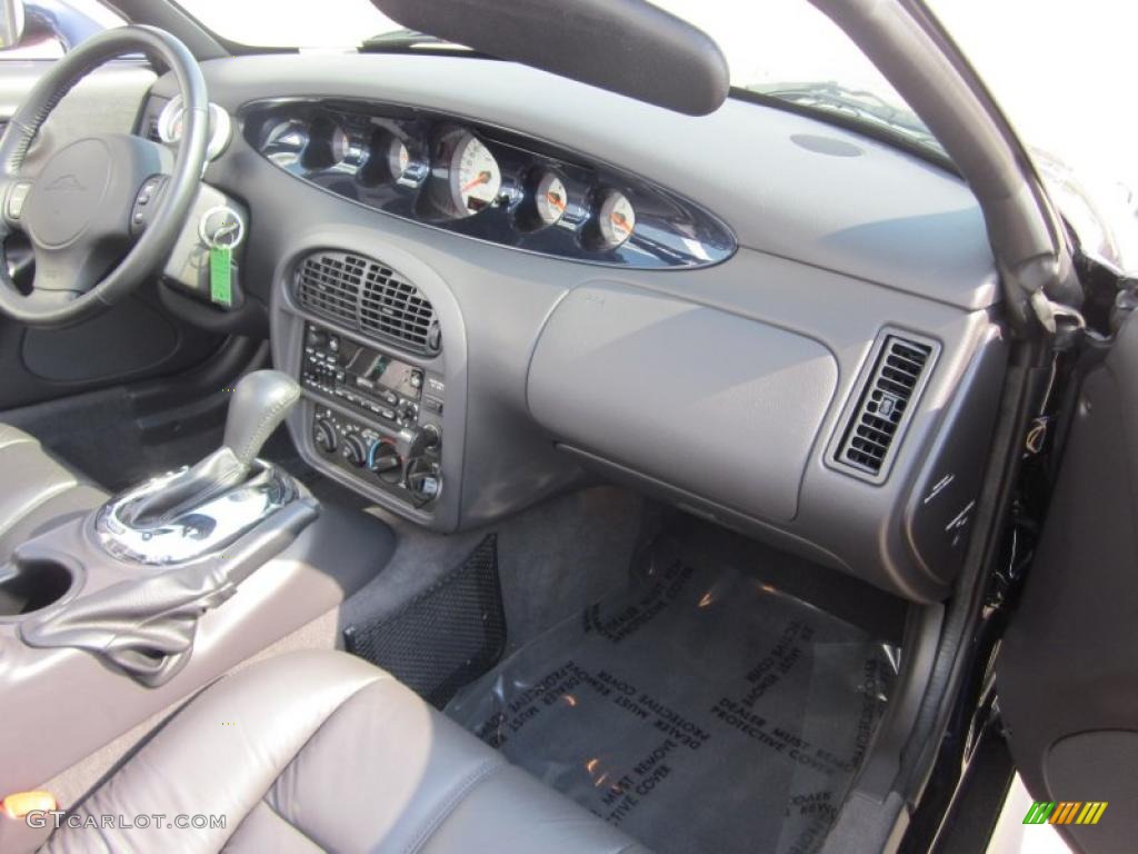 2001 Chrysler Prowler Roadster Dark Slate Gray Dashboard Photo #49217117
